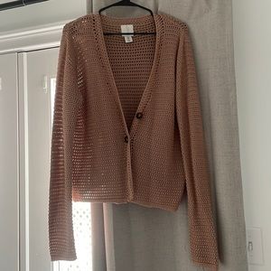 Tan Cardigan